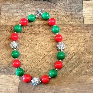 Chunky beaded necklace